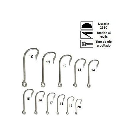 Anzuelo Para Pesca 2330dt 2 Mustad (50 Piezas) Anzuelo Para Pesca 2330dt 2 Mustad (50 Piezas)