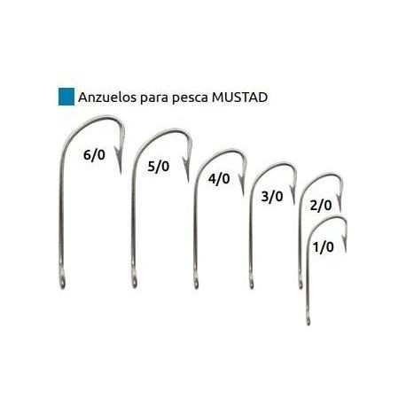 Anzuelo Para Pesca 3103dt 1/0 Mustad (12 Piezas) Anzuelo Para Pesca 3103dt 1/0 Mustad (12 Piezas)