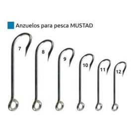 Anzuelo Para Pesca 3103dt 6/0 Mustad (6 Piezas) Anzuelo Para Pesca 3103dt 6/0 Mustad (6 Piezas)