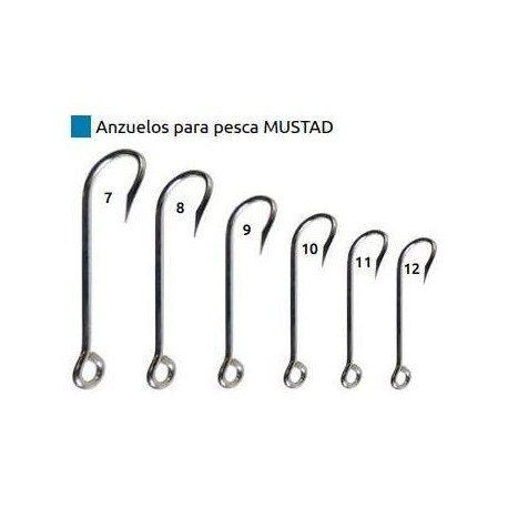 Anzuelo Para Pesca 32807lbn 2/0 Mustad (5 Piezas) Anzuelo Para Pesca 32807lbn 2/0 Mustad (5 Piezas)