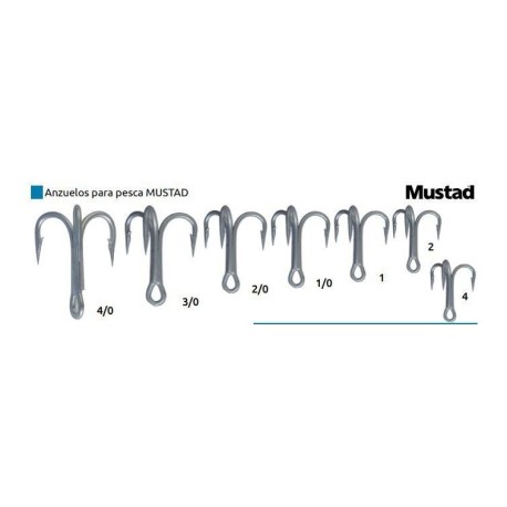 Anzuelo Para Pesca 9430ads 3/0 Mustad (50 Piezas) Anzuelo Para Pesca 9430ads 3/0 Mustad (50 Piezas)